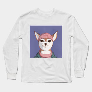 Girly Chihuahua Long Sleeve T-Shirt